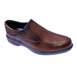کفش طبی راحتی مردانه چرم طبیعی تبریز کد 854