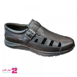 کفش تابستانی  طبی راحتی مردانه چرم طبیعی تبریز کد 1545