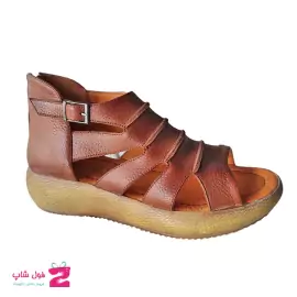 کفش تابستانی زنانه چرم طبیعی  تبریز کد 1591