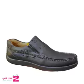 کفش طبی راحتی مردانه چرم طبیعی تبریز کد 1706