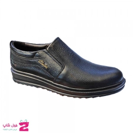 کفش طبی راحتی مردانه چرم طبیعی تبریز کد  1855