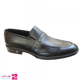 کفش مردانه مجلسی  چرم طبیعی گاوی  تبریز کد 1900
