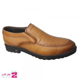 کفش مردانه مجلسی  چرم طبیعی گاوی  تبریز کد 1943