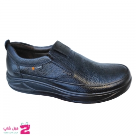 کفش طبی راحتی مردانه چرم طبیعی تبریز کد 2014