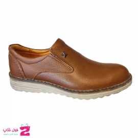کفش طبی راحتی مردانه چرم طبیعی تبریز کد 2271