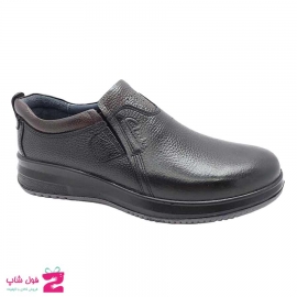 کفش طبی راحتی مردانه چرم طبیعی تبریز کد 2552