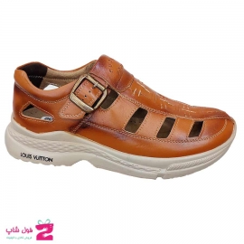 کفش تابستانی  طبی راحتی مردانه چرم طبیعی تبریز کد 2728