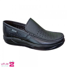 کفش تابستانی  طبی راحتی مردانه چرم طبیعی تبریز کد 2753
