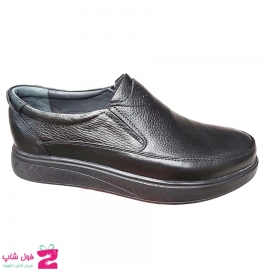 کفش مردانه طبی راحتی چرم طبیعی تبریز کد 2904
