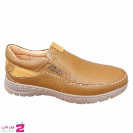 کفش مردانه طبی راحتی چرم طبیعی تبریز کد 2967