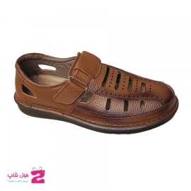 کفش تابستانی  طبی راحتی مردانه چرم طبیعی تبریز کد 3247