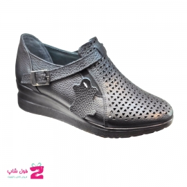 کفش تابستانی طبی زنانه چرم طبیعی تبریز کد3254